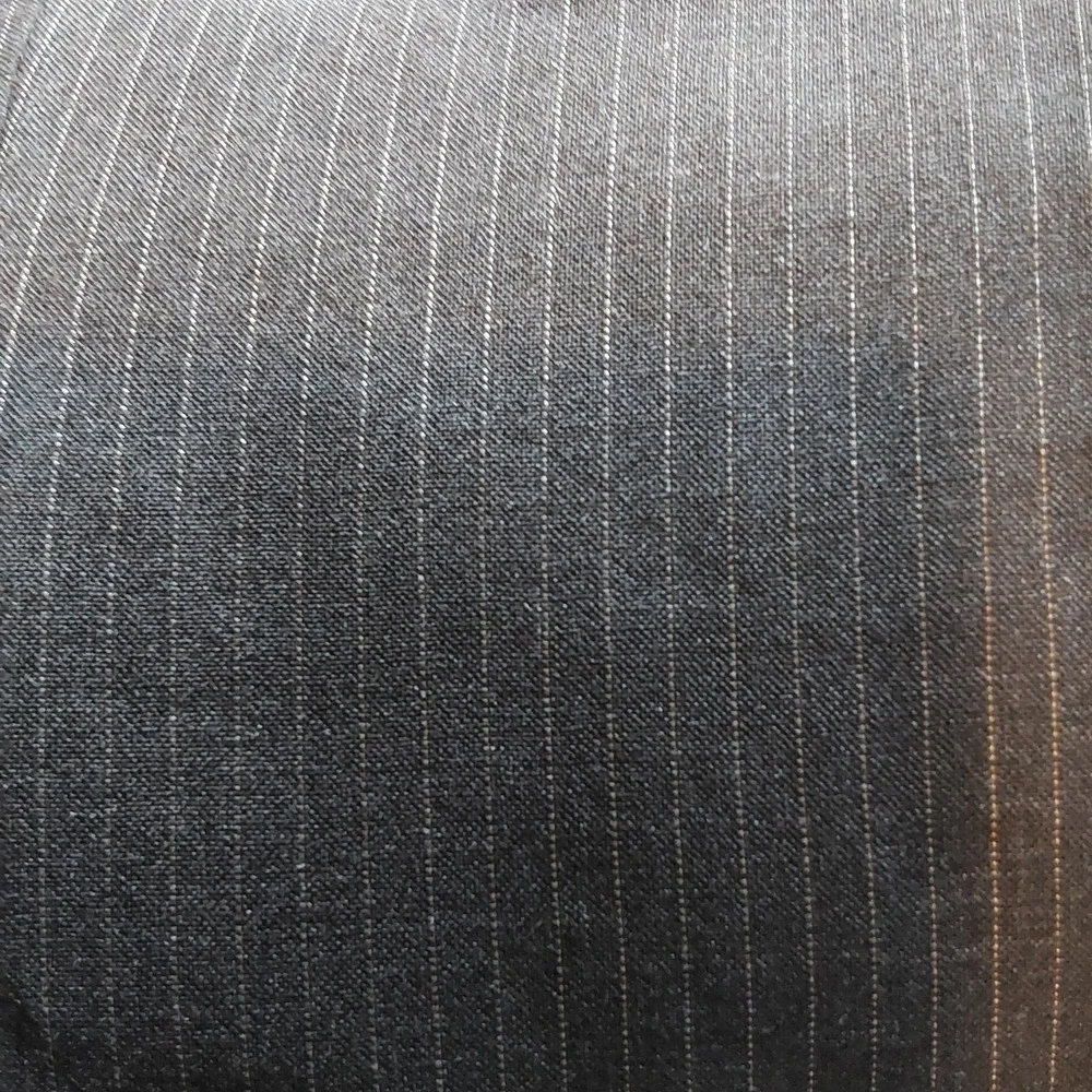 Jos A Bank Blazer Mens 43L Charcoal Pin‎ Stripe 2 Button Sport Jacket Wool $650